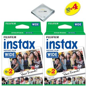Fujifilm instax Wide Instant Film 4 Pack (40 Exposures)