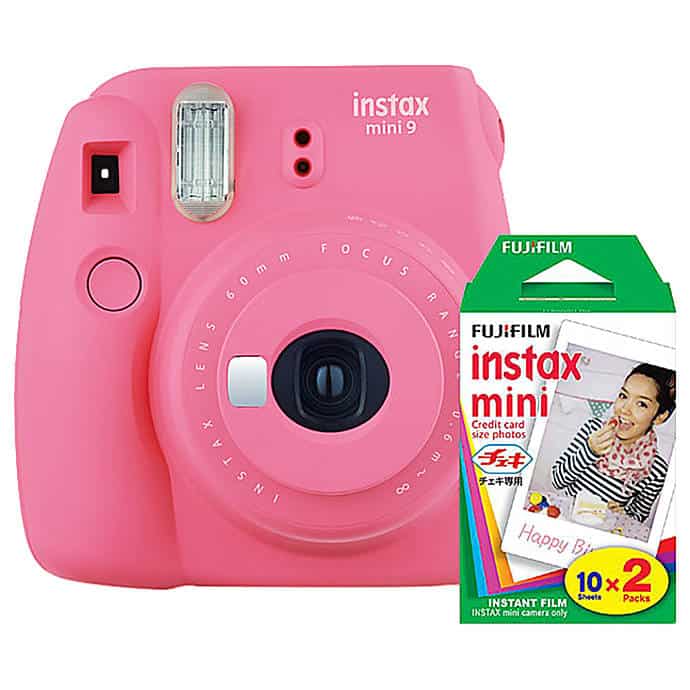 Instax mini 9 camera with film